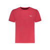 Pepe Jeans Rosso Cotton Men T-Shirt Pepe Jeans