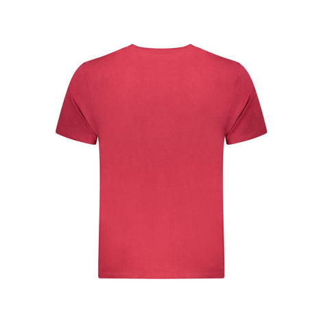 Pepe Jeans Rosso Cotton Men T-Shirt Pepe Jeans
