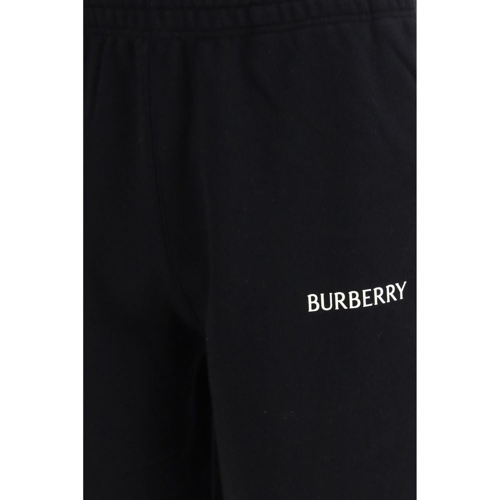 Burberry Black Cotton Bermuda Shorts Burberry
