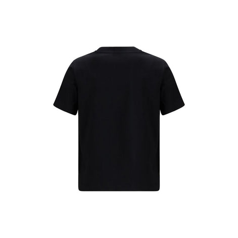 Burberry Black Cotton T-Shirt Burberry