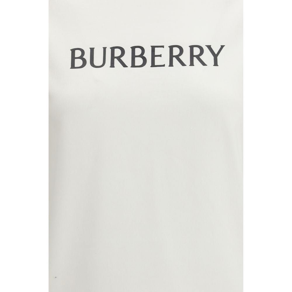 Burberry White Cotton T-Shirt Burberry