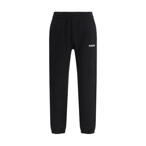 Burberry Black Cotton Joggers (Workout Pants) Burberry