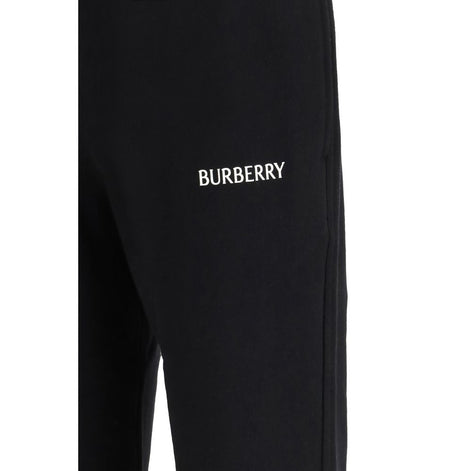 Burberry Black Cotton Joggers (Workout Pants) Burberry