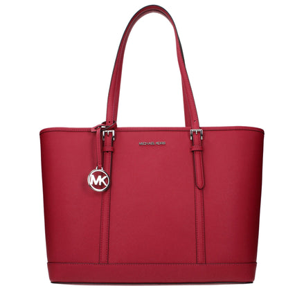 Sac Michael Kors Cuir Rouge Bandoulière Femme