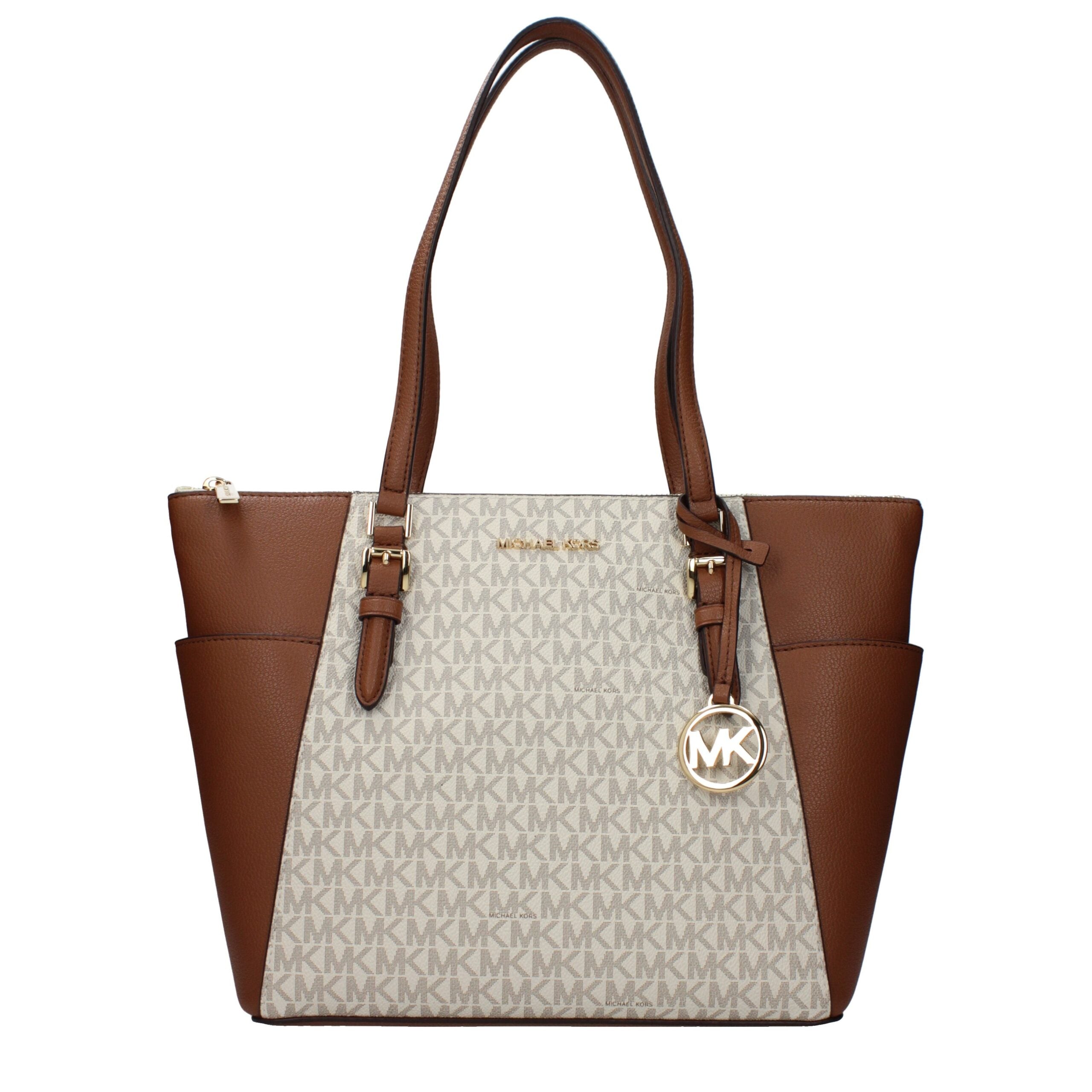 Michael Kors Beige Leather Shoulder Bag Michael Kors