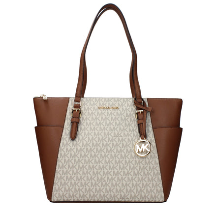 Michael Kors Beige Leather Shoulder Bag Michael Kors