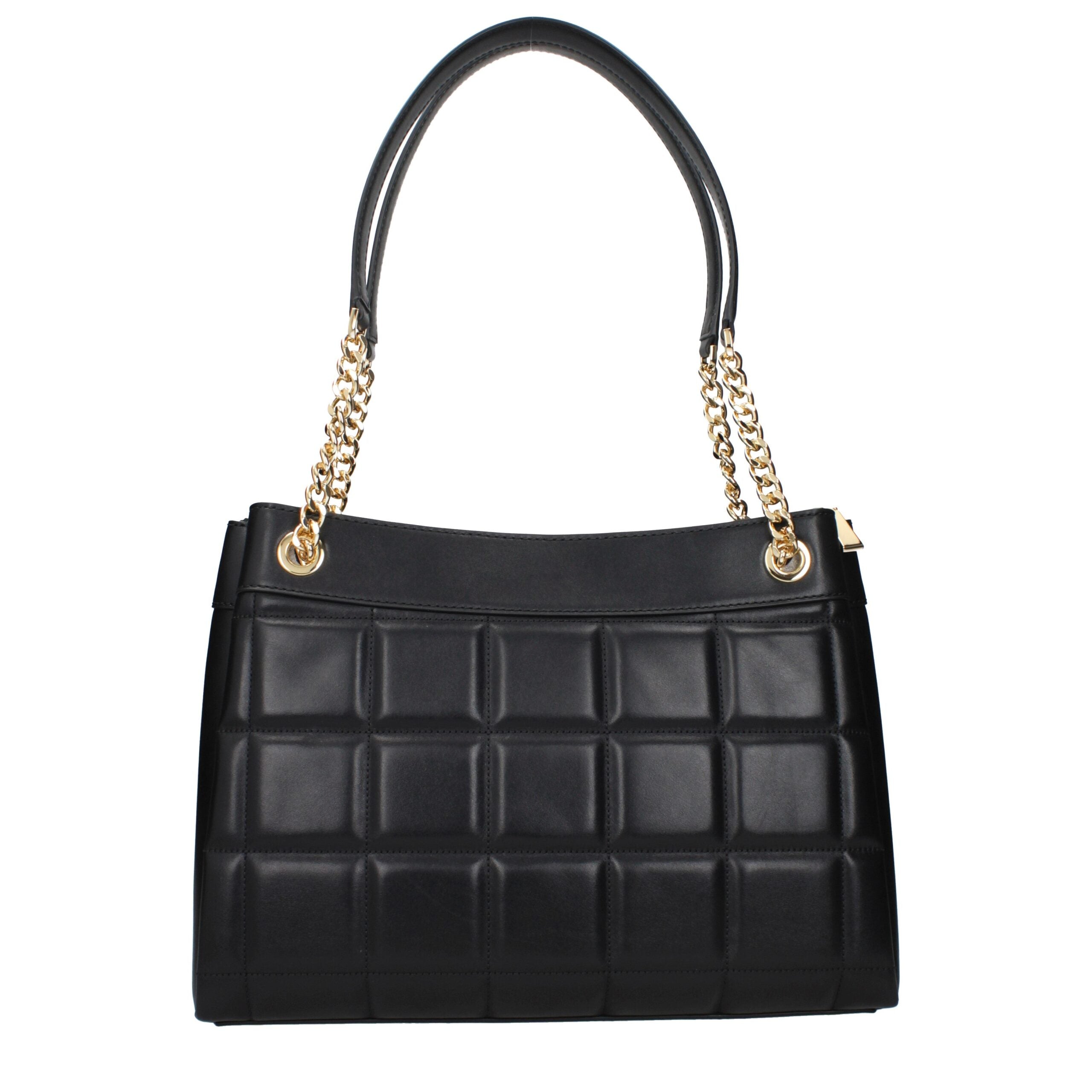 Michael Kors Black Leather Shoulder Bag