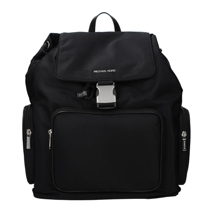 Michael Kors Black Fabric Backpack Michael Kors