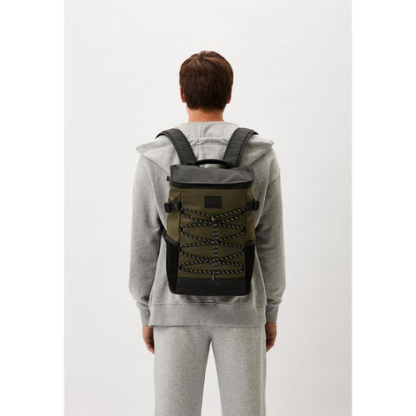 La Martina Bicolor Polyethylene Backpack La Martina