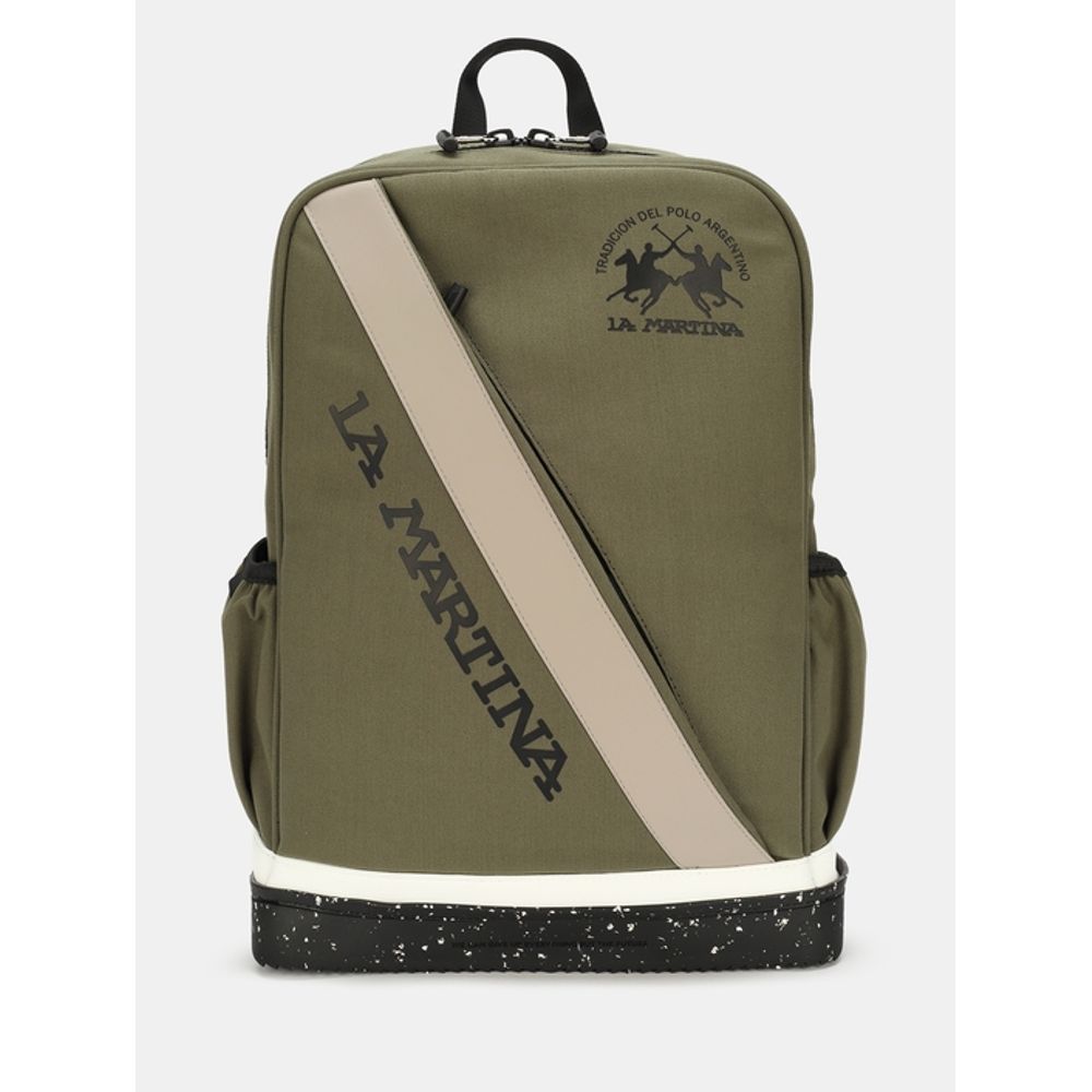 La Martina Bicolor Canvas Backpack La Martina