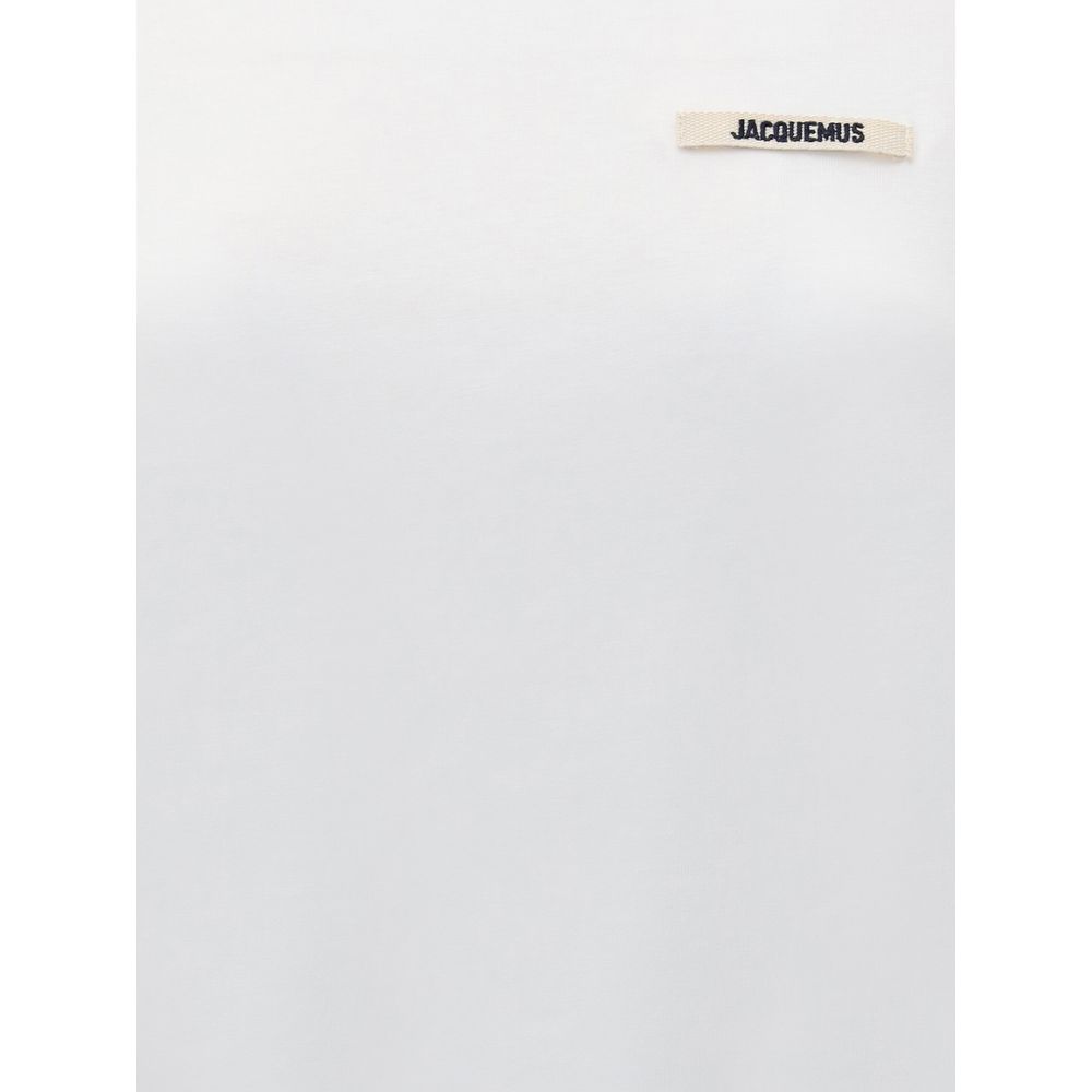 Jacquemus White Cotton T-Shirt Jacquemus