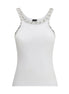PINKO White Cotton Top