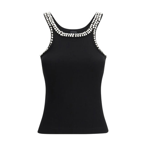 PINKO Black Cotton Top