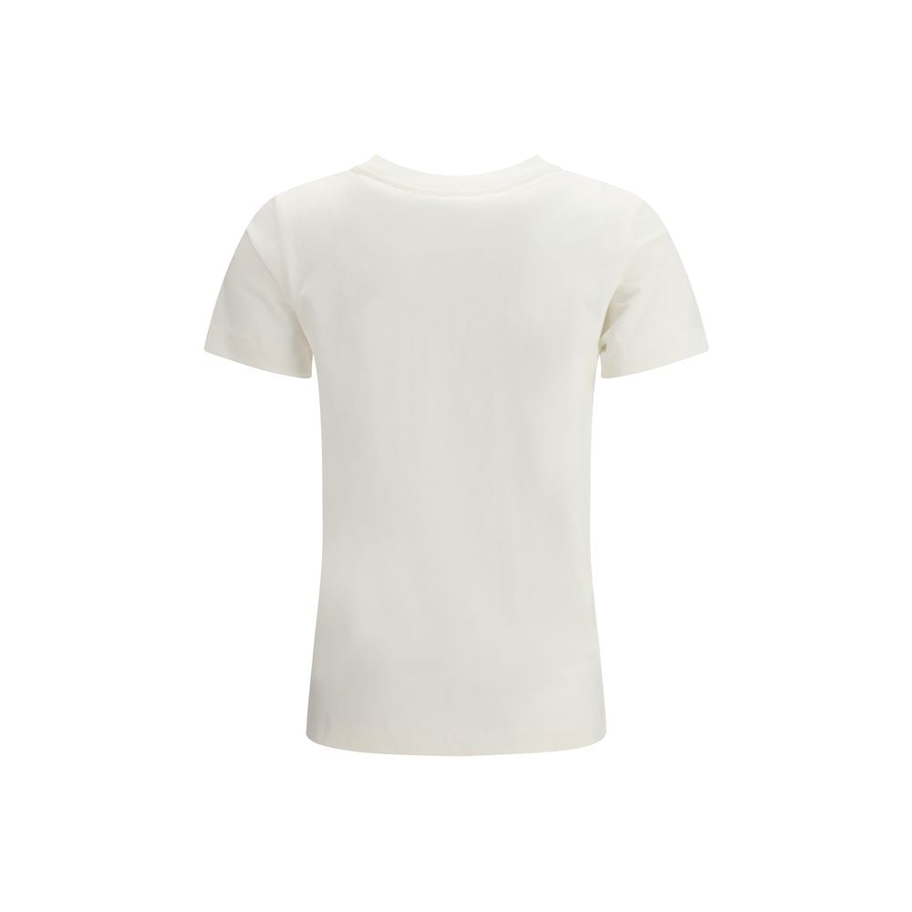 PINKO White Cotton T-Shirt PINKO