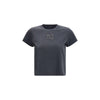 Alexander Wang Black Cotton T-Shirt