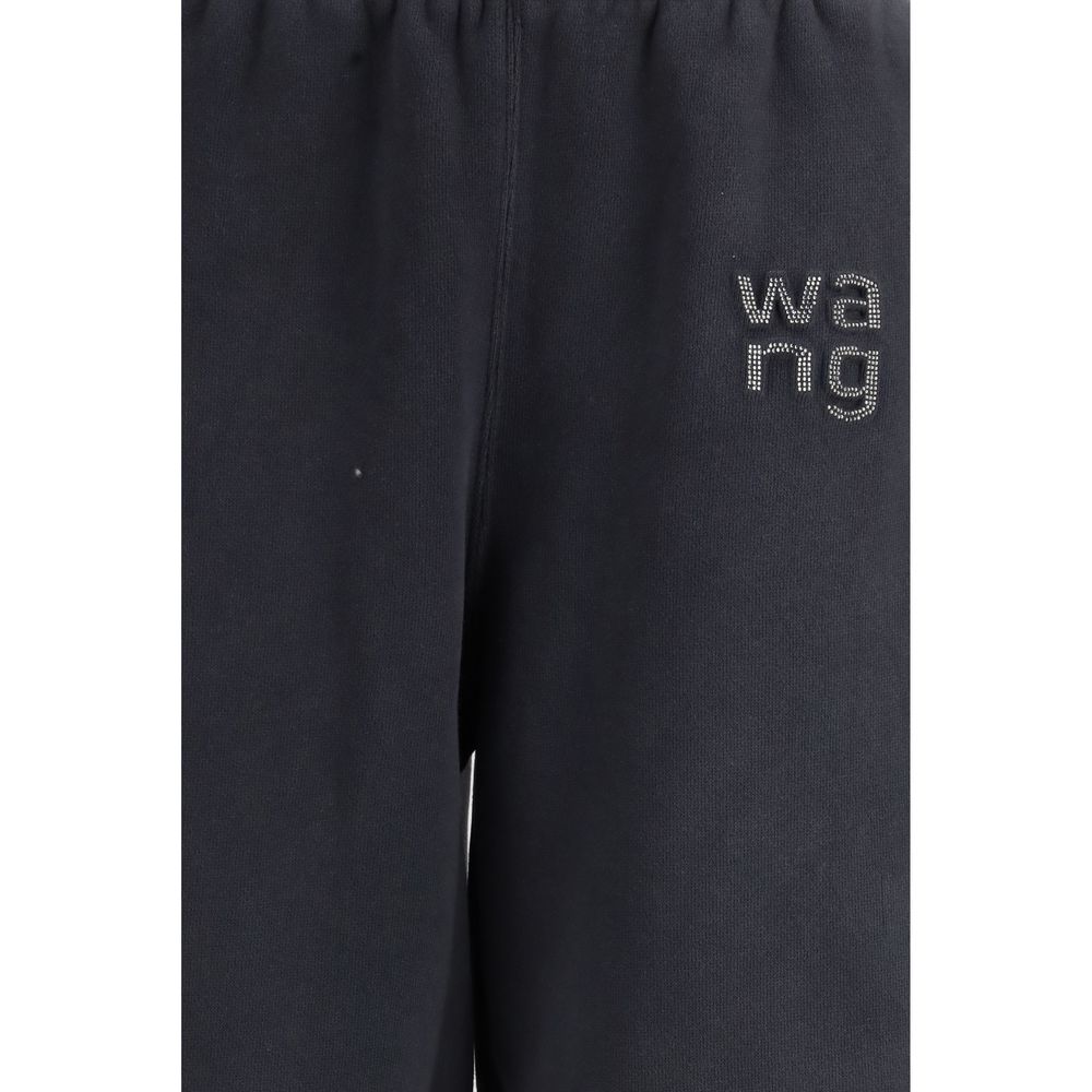 Alexander Wang Black Cotton Joggers (Workout Pants) Alexander Wang
