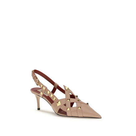 Valentino Garavani Multicolor Goatskin Mid Heel Pumps Valentino Garavani