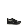 Valentino Garavani Black Calf Leather Bos Taurus Athletic Sneakers Valentino Garavani