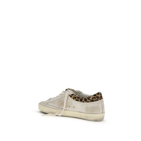 Golden Goose Bos Taurus Low Top Sneakers aus weißem Kalbsleder