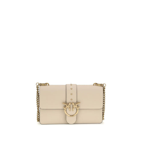 Sac PINKO Cuir Beige One Simply Love Femme