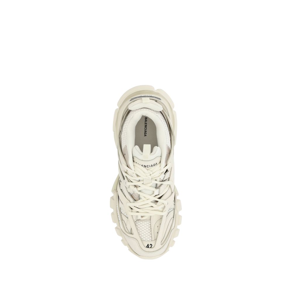 Balenciaga White Rubber Athletic Sneakers Balenciaga