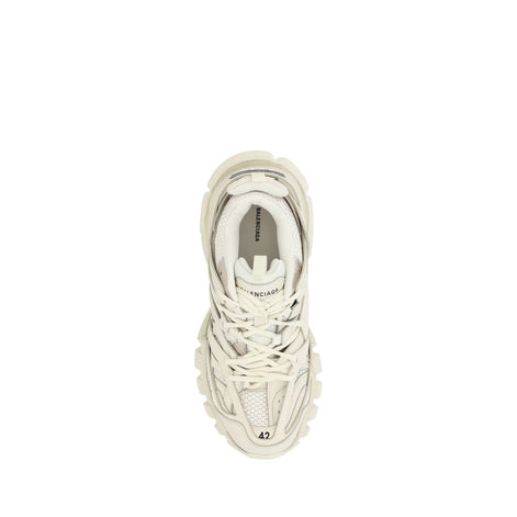 Balenciaga White Rubber Athletic Sneakers Balenciaga