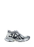 Balenciaga Gray Polyurethane Athletic Sneakers Balenciaga