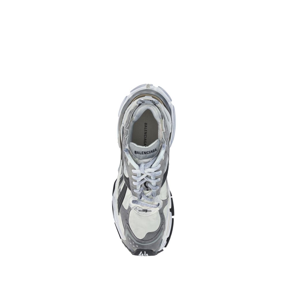 Balenciaga Gray Polyurethane Athletic Sneakers Balenciaga