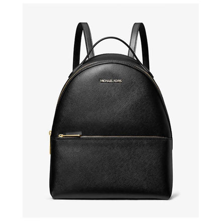Sac à dos en cuir noir Michael Kors