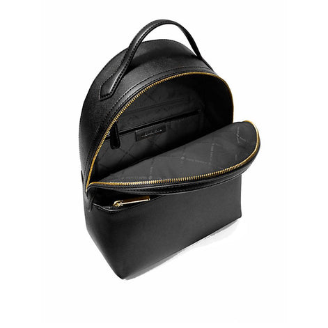 Michael Kors Black Leather Backpack Michael Kors