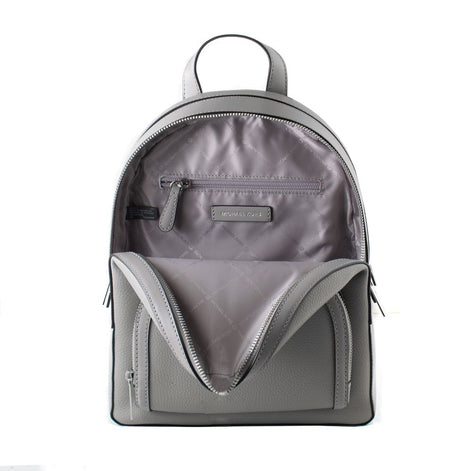 Michael Kors Gray Leather Backpack Michael Kors