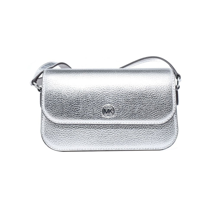 Michael Kors Gray Leather Shoulder Bag Michael Kors