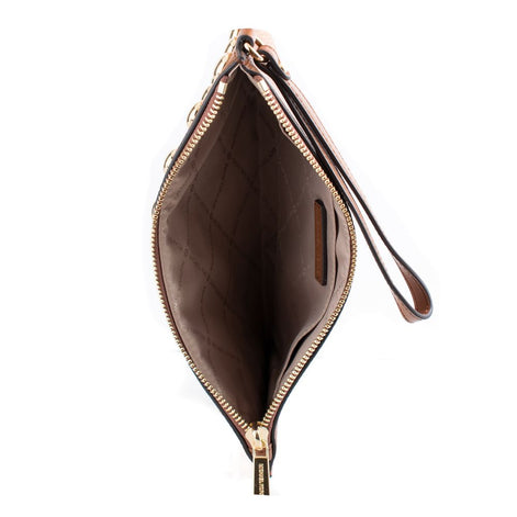 Michael Kors Black Leather Clutch Bag Michael Kors