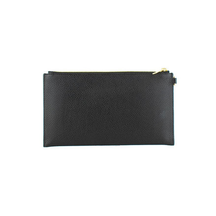 Michael Kors Black Leather Clutch Bag Michael Kors