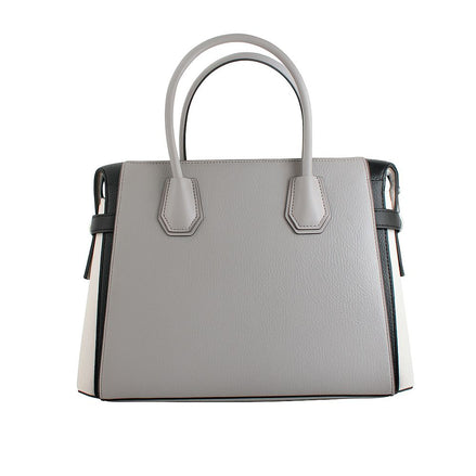 Sac à main en cuir gris Michael Kors