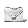 Michael Kors White Canvas Crossbody Bag