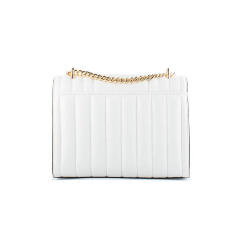 Sac bandoulière en cuir blanc Michael Kors