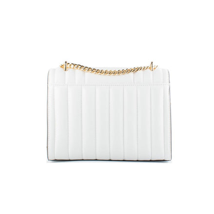 Sac bandoulière en cuir blanc Michael Kors
