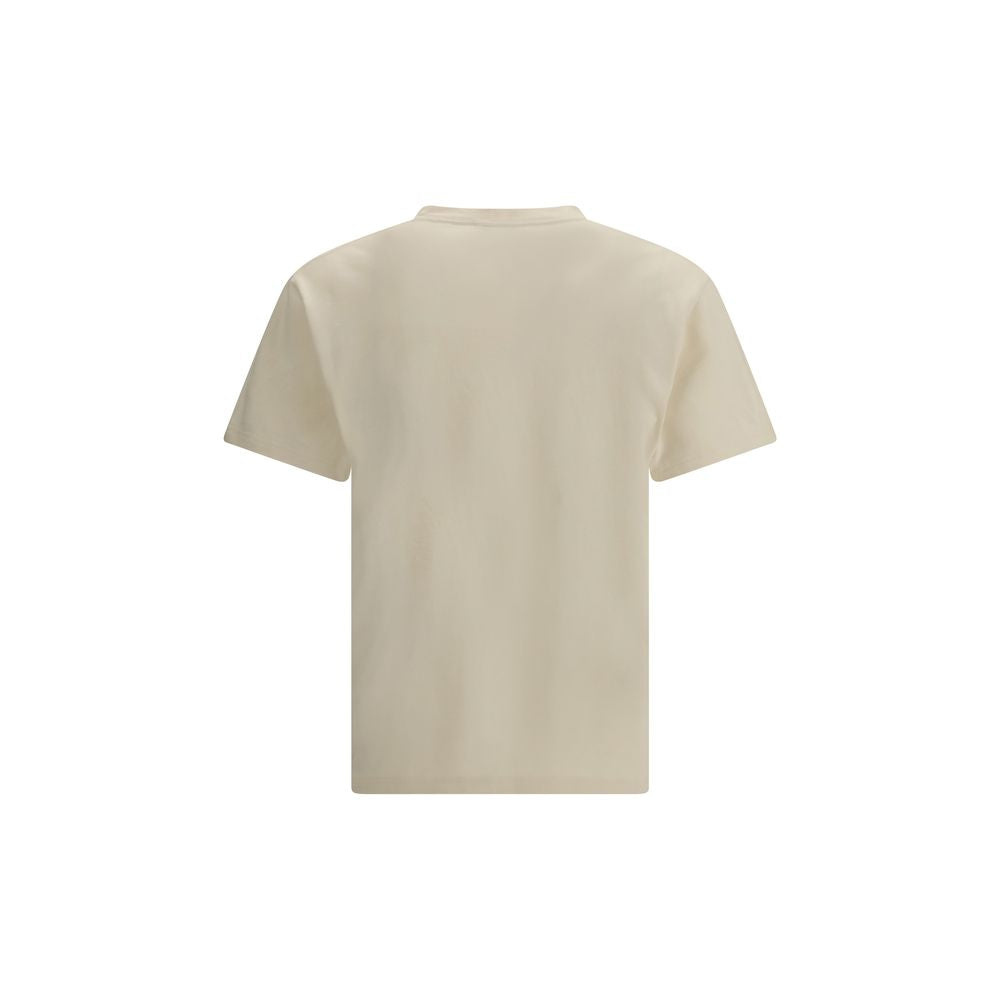 Alexander McQueen Cream Cotton T-Shirt Alexander McQueen