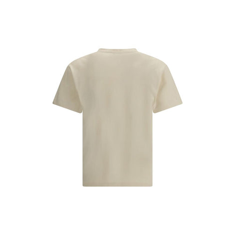 Alexander McQueen Cream Cotton T-Shirt Alexander McQueen