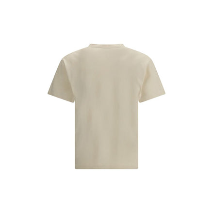 Alexander McQueen Cream Cotton T-Shirt Alexander McQueen