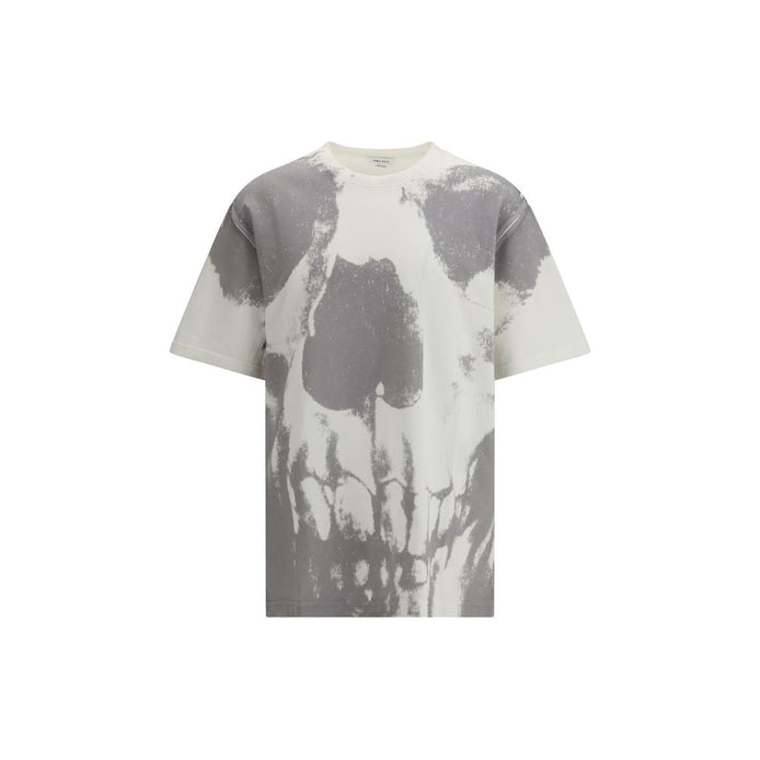 Alexander McQueen White Cotton T-Shirt Alexander McQueen