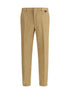 Gucci Beige Cotton Casual Pants Gucci
