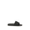 Valentino Garavani Black Rubber Sandals Valentino Garavani