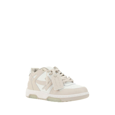 Off-White Beige Rubber Low Top Sneakers Off-White
