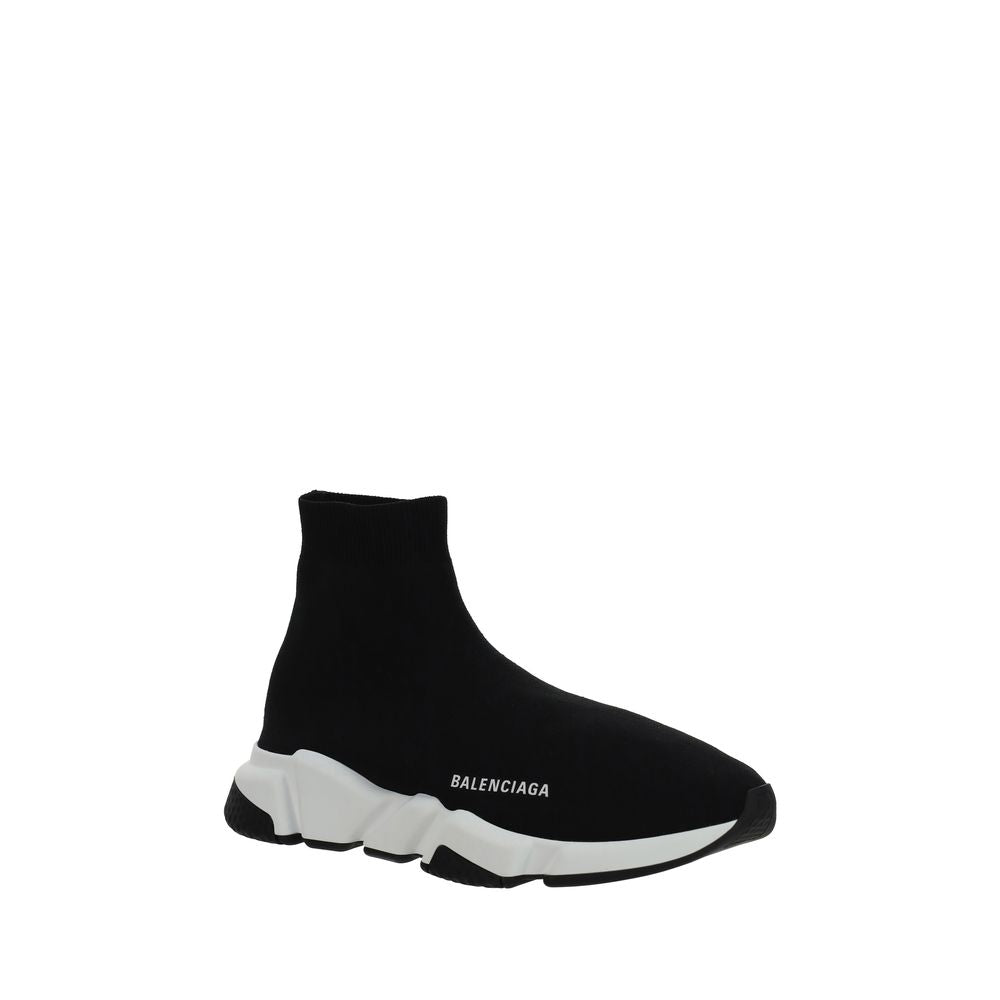 Balenciaga Black Elastane Athletic Sneakers Balenciaga