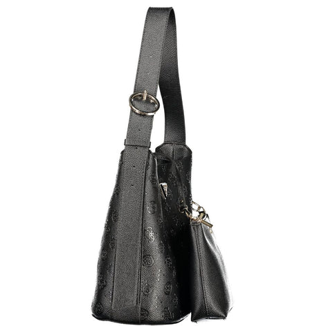 Guess Jeans "Nero Poliuretano Woman Bucket Bag" Guess Jeans