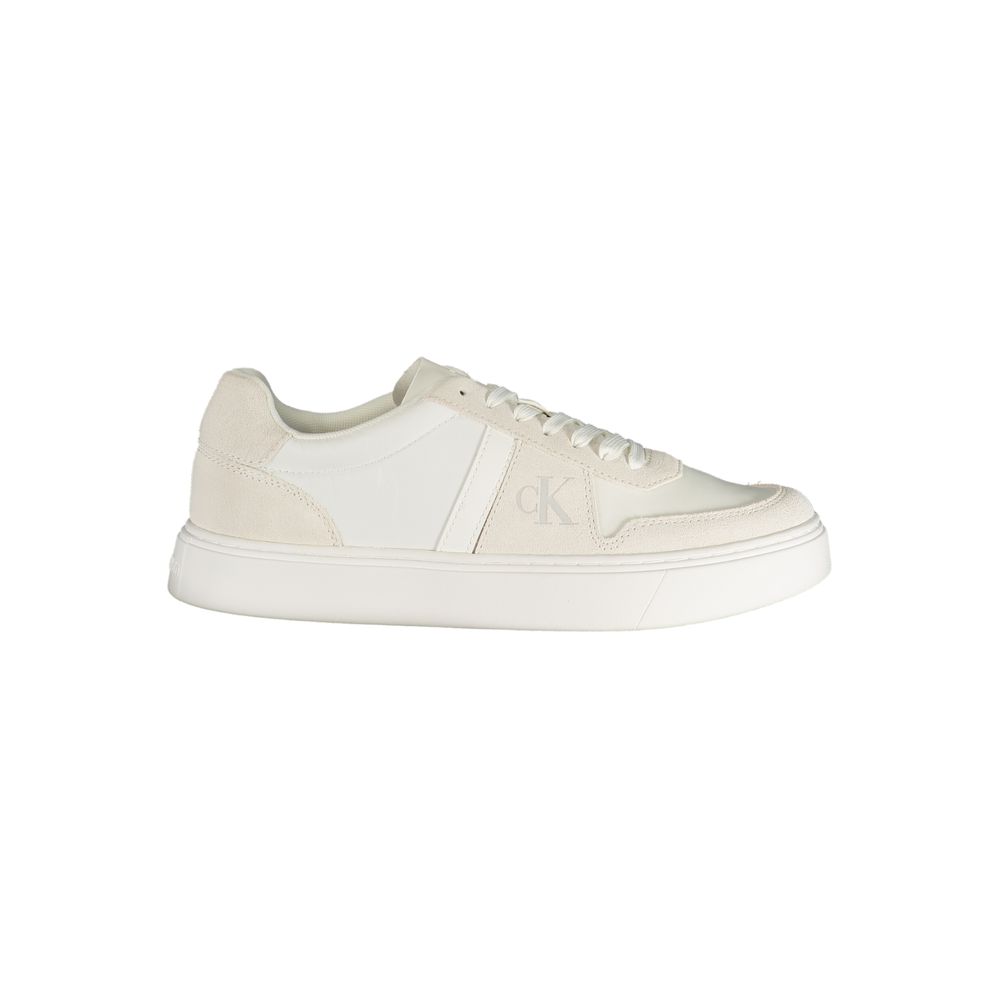 Calvin Klein Bianco Polyester Mens Sneaker Calvin Klein