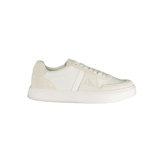 Calvin Klein Bianco Polyester Mens Sneaker Calvin Klein