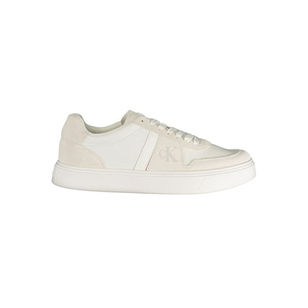 Calvin Klein Bianco Polyester Mens Sneaker Calvin Klein